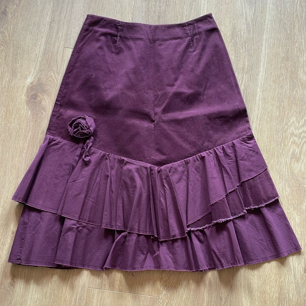 Corduroy skirt